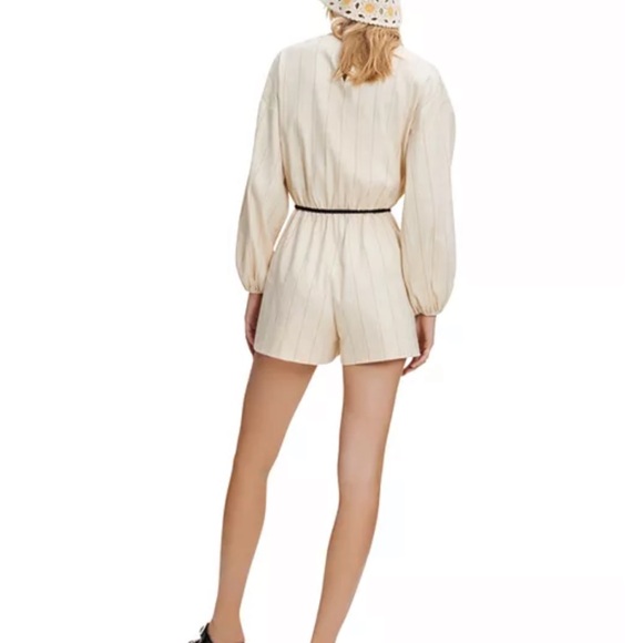 Maje Ibioli Belted Romper - Picture 3 of 12